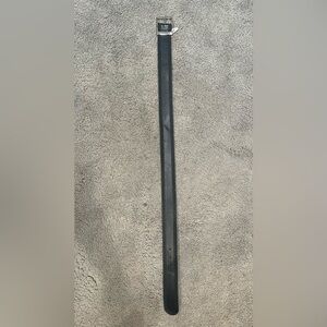 Black and Silver Belt